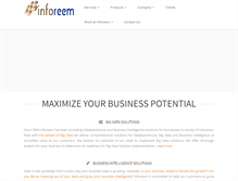 Tablet Screenshot of inforeem.com